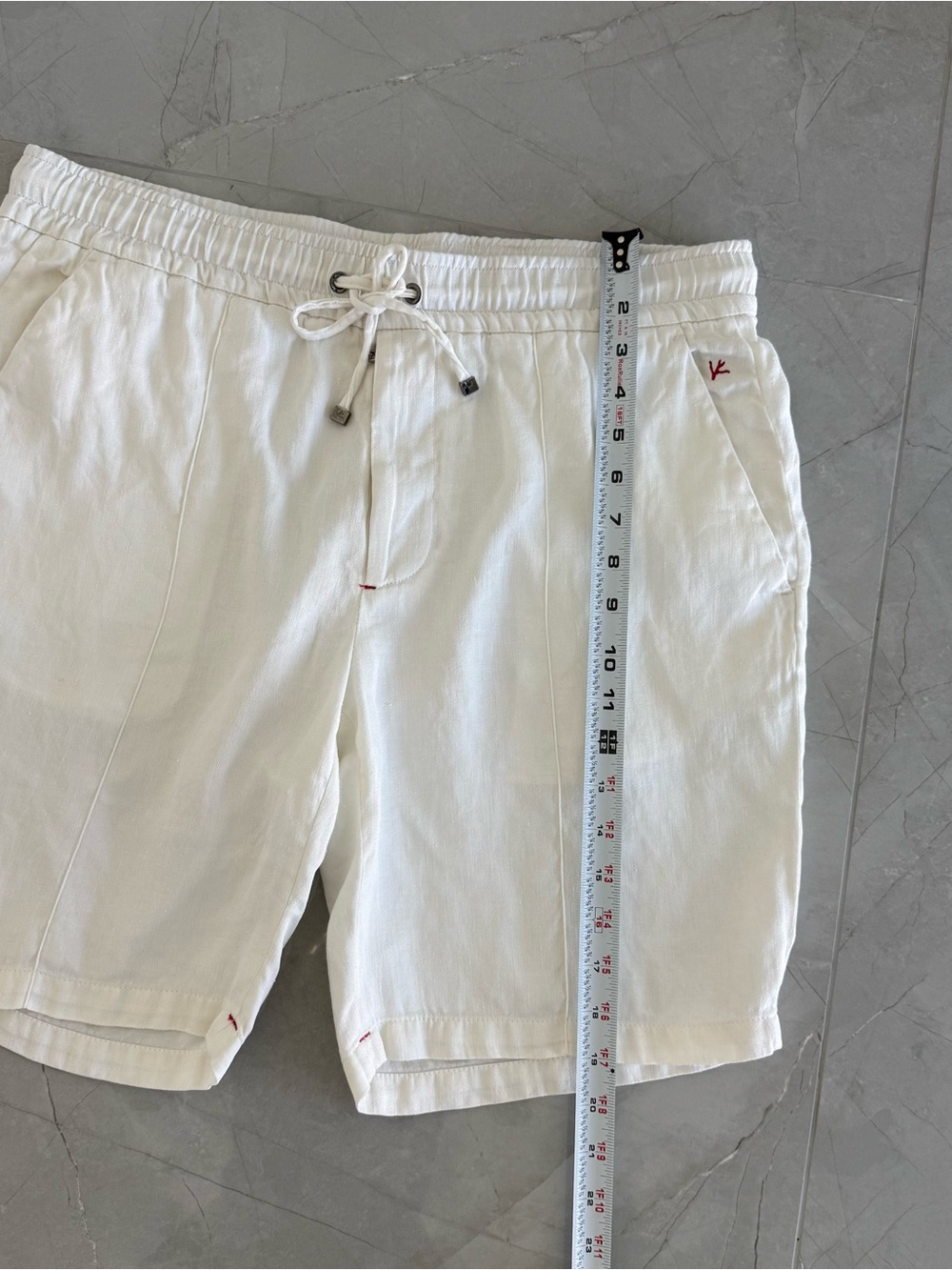 Isaia Drawstring Shorts - Picture 15 of 15